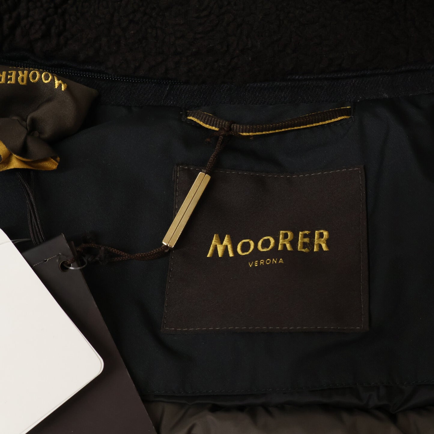 MOORER ムーレー 新品未使用 国内正規 MONDOR FUR-106S デニム切替 ダウンジャケット ジャケット