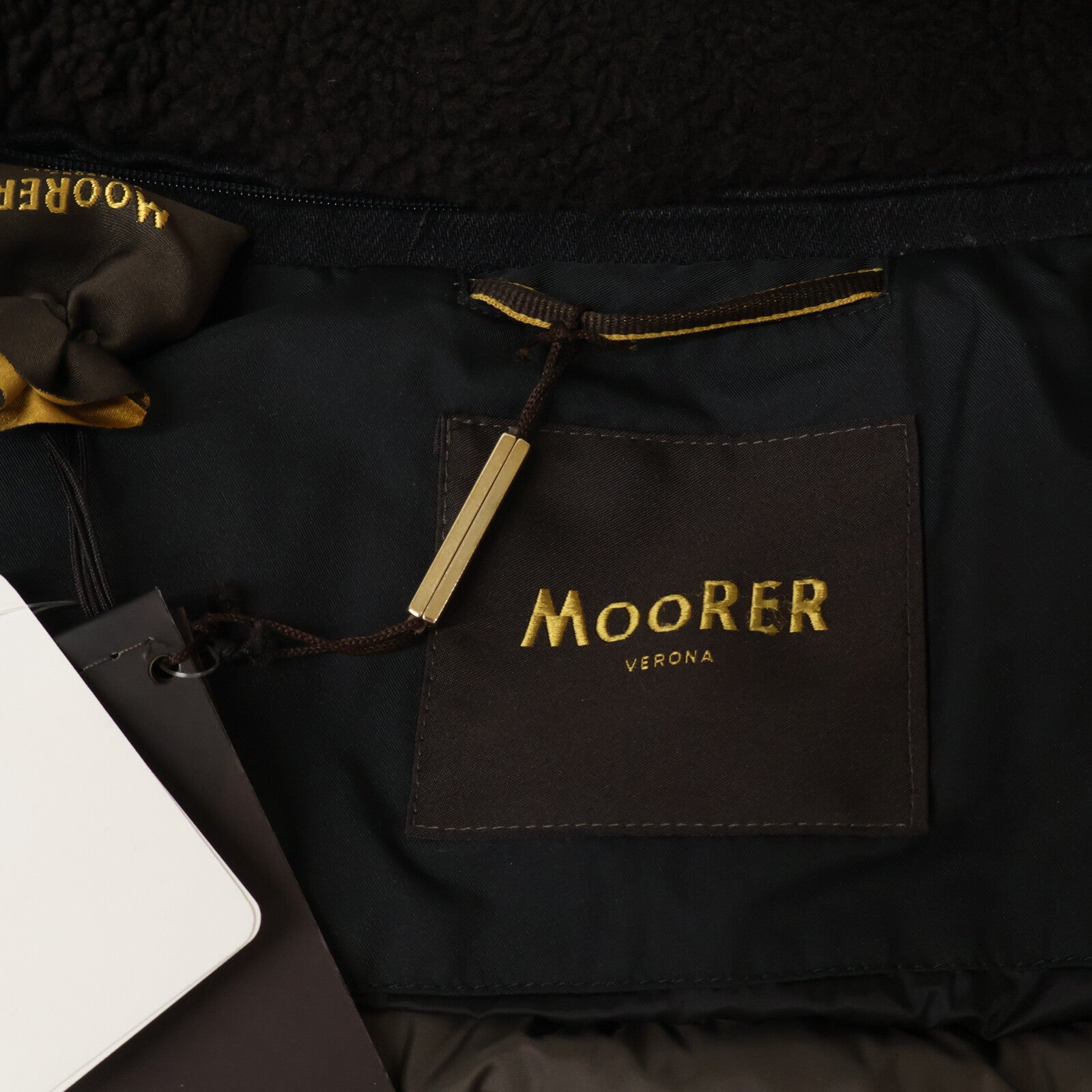 MOORER ムーレー 新品未使用 国内正規 MONDOR FUR-106S デニム切替 ダウンジャケット ジャケット