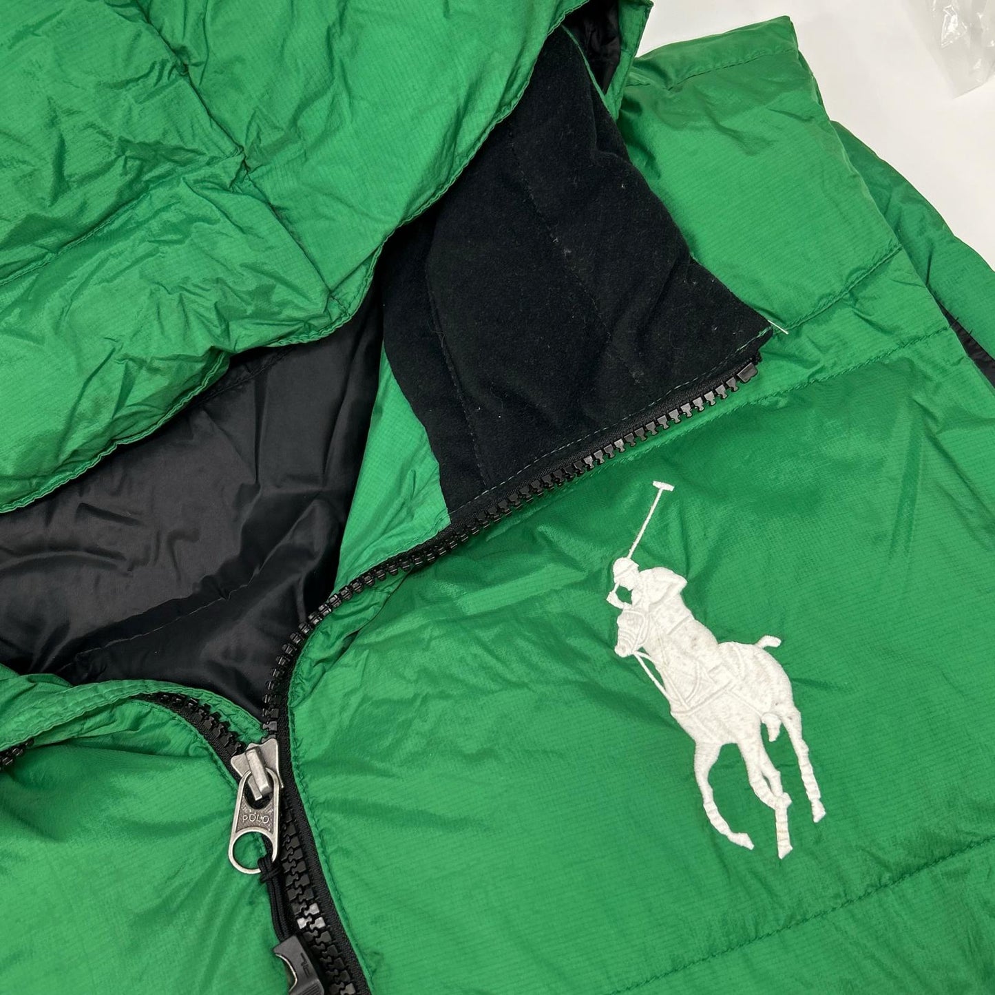 POLObyRalphLauren ポロラルフローレン グリーン USA ビックポニー ダウンベスト ベスト