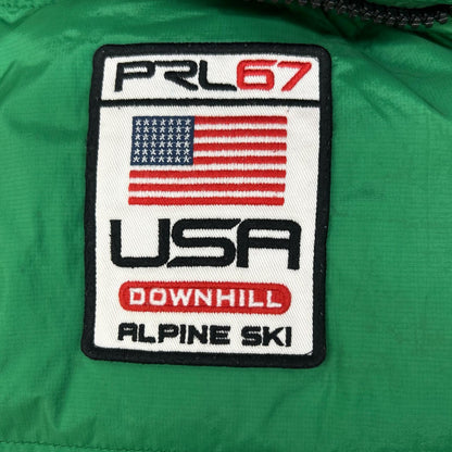 POLObyRalphLauren ポロラルフローレン グリーン USA ビックポニー ダウンベスト ベスト