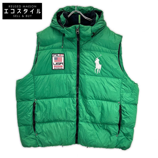 POLObyRalphLauren ポロラルフローレン グリーン USA ビックポニー ダウンベスト ベスト