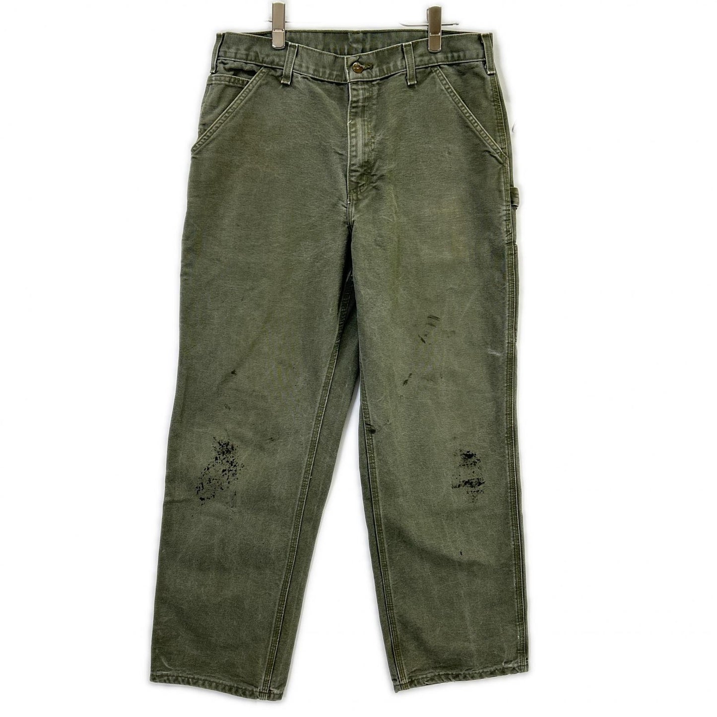 carhartt カーハート 00s モスグリーン ダックペインターパンツ ボトムス
