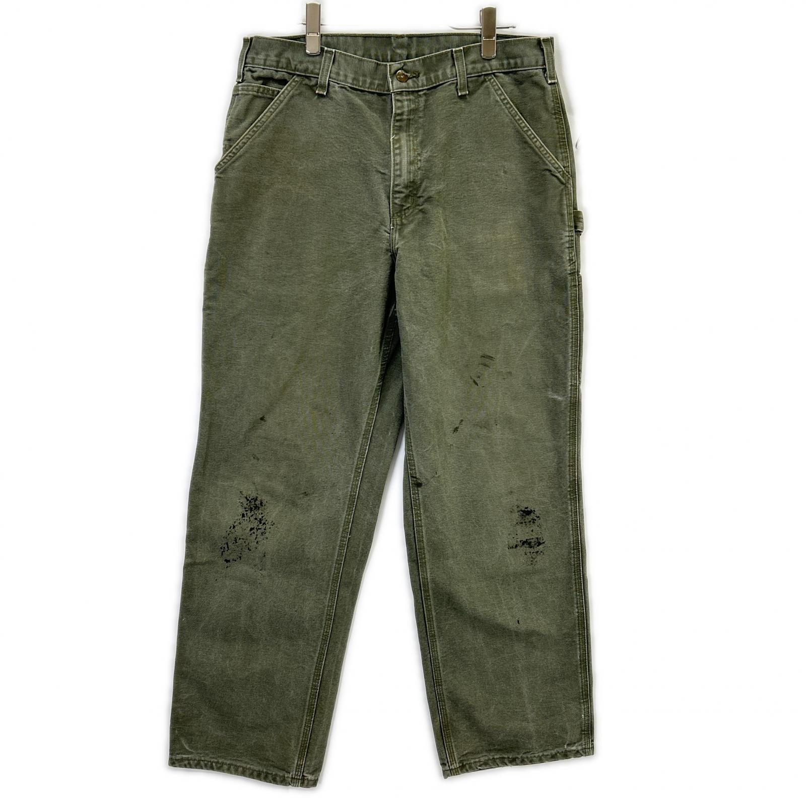 carhartt カーハート 00s モスグリーン ダックペインターパンツ ボトムス