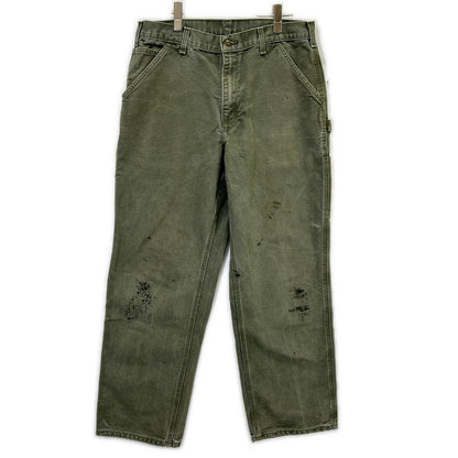 carhartt カーハート 00s モスグリーン ダックペインターパンツ ボトムス