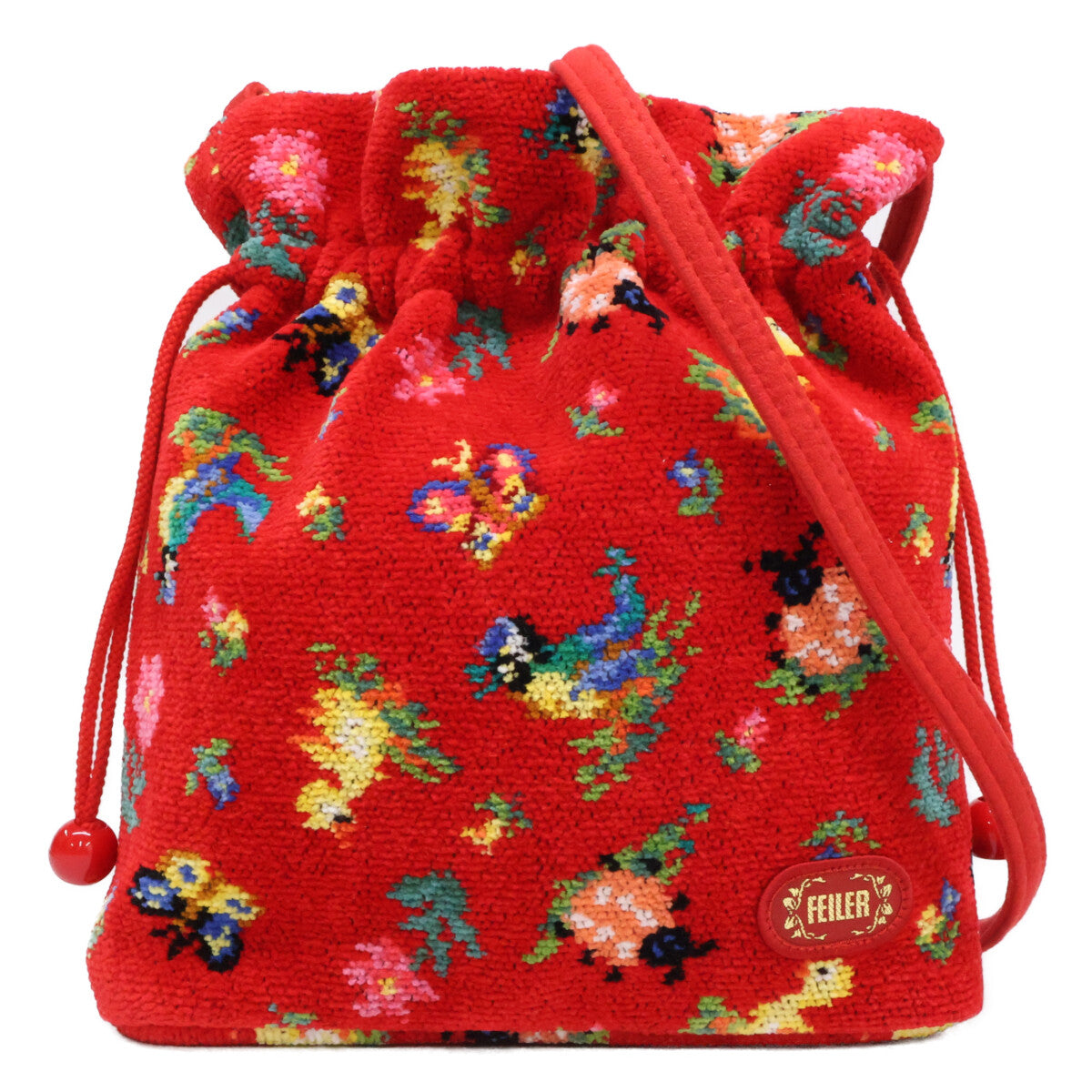 FEILER フェイラー 【美品】ハイジ 巾着 ショルダーバッグ