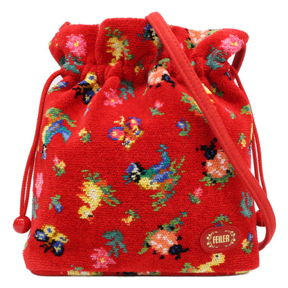 FEILER フェイラー 【美品】ハイジ 巾着 ショルダーバッグ
