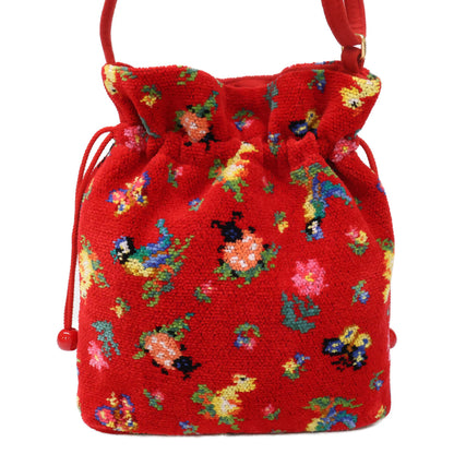 FEILER フェイラー 【美品】ハイジ 巾着 ショルダーバッグ