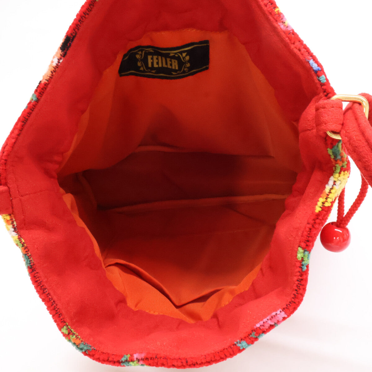 FEILER フェイラー 【美品】ハイジ 巾着 ショルダーバッグ