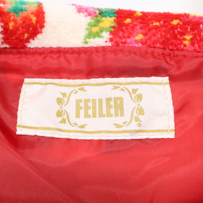 FEILER フェイラー ｘBarneys New York バーニーズニューヨーク【新品同様】LSD-230029 ライオンｘストロベリーフィールド柄 巾着バッグ ハンドバッグ