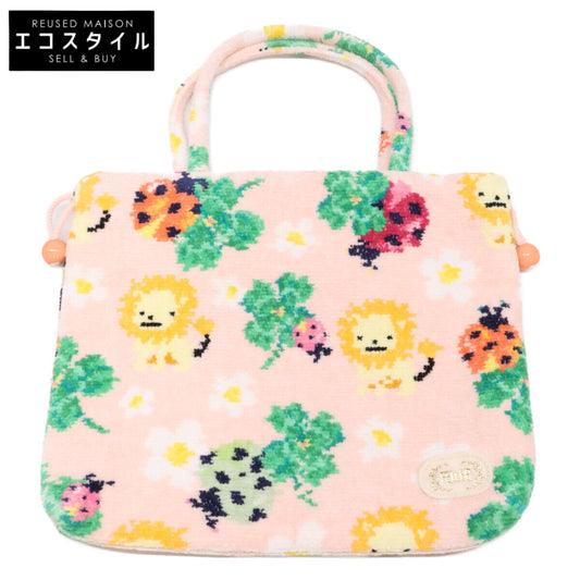 FEILER フェイラー ｘBarneys New York バーニーズニューヨーク【新品同様】LLB-230139 ライオンｘハイジ 巾着バッグ ハンドバッグ
