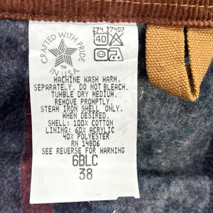 carhartt カーハート 94年製 ブラウン 6BLC USA製 チョアコート コート