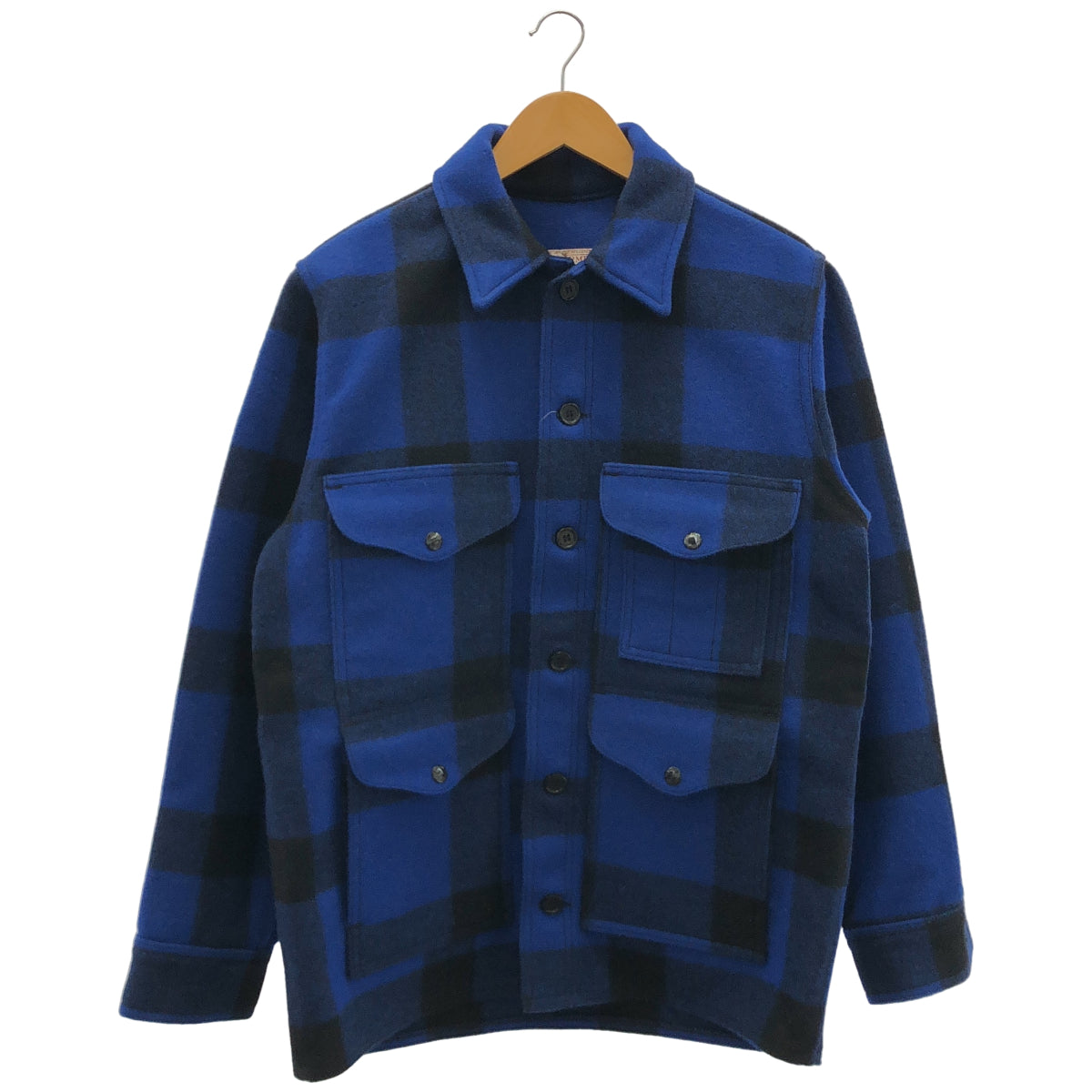 FILSON フィルソン ブルー チェック シングルマッキーノクルーザー ジャケット トップス