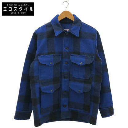 FILSON フィルソン ブルー チェック シングルマッキーノクルーザー ジャケット トップス