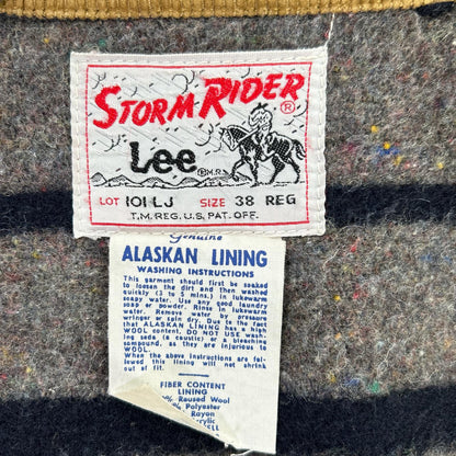 Lee リー 101LJ インディゴ アラスカンライニング 復刻 ストームライダー カバーオール ジャケット
