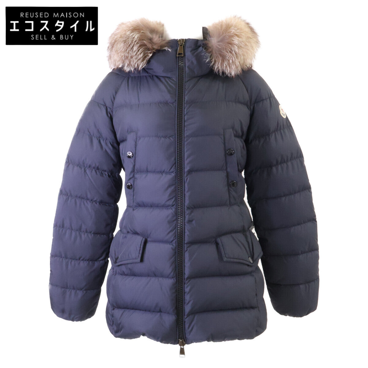 MONCLER モンクレール 【美品】CLION クリオン ファー付フーディダウンジャケット ジャケット