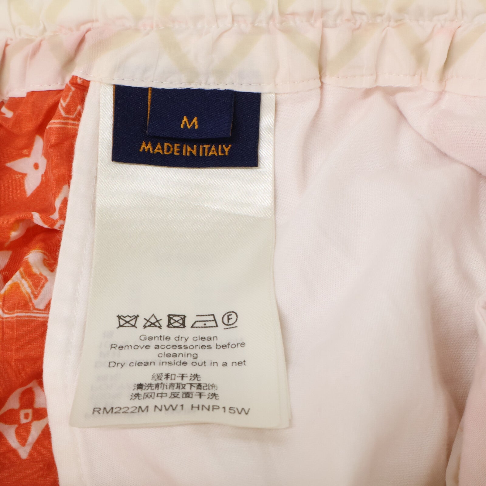 LOUIS VUITTON ルイヴィトン 【国内正規】RM222M NW1 HNP15W モノグラムバンダナ ブリーチ加工 ハーフパンツ ボトムス