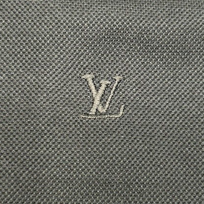 LOUIS VUITTON ルイヴィトン RM082M MNJR32JEA ブラウン コットン100 刺繍ロゴ ポロシャツ トップス