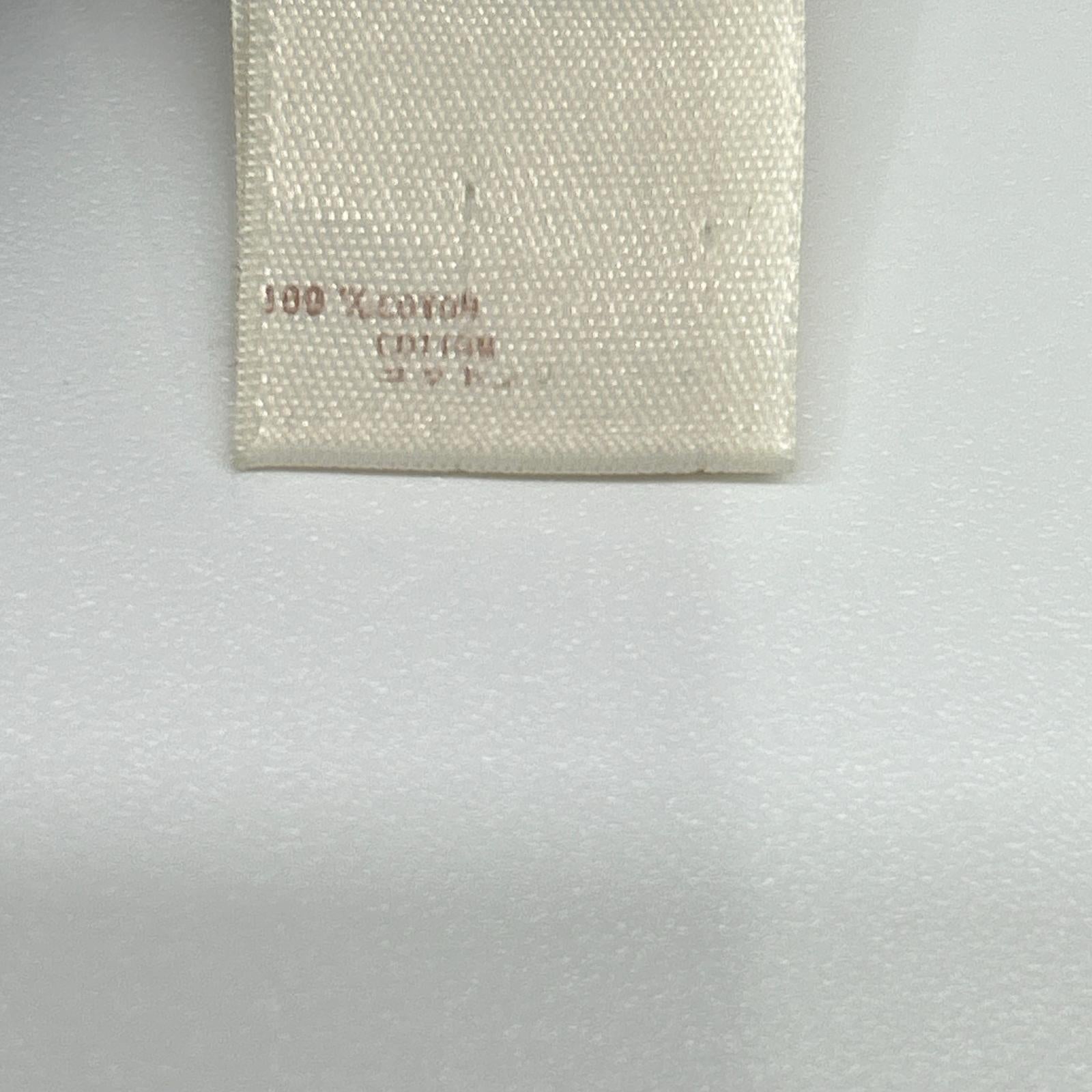 LOUIS VUITTON ルイヴィトン RM082M MNJR32JEA ブラック　コットン100 刺繍ロゴ ポロシャツ トップス