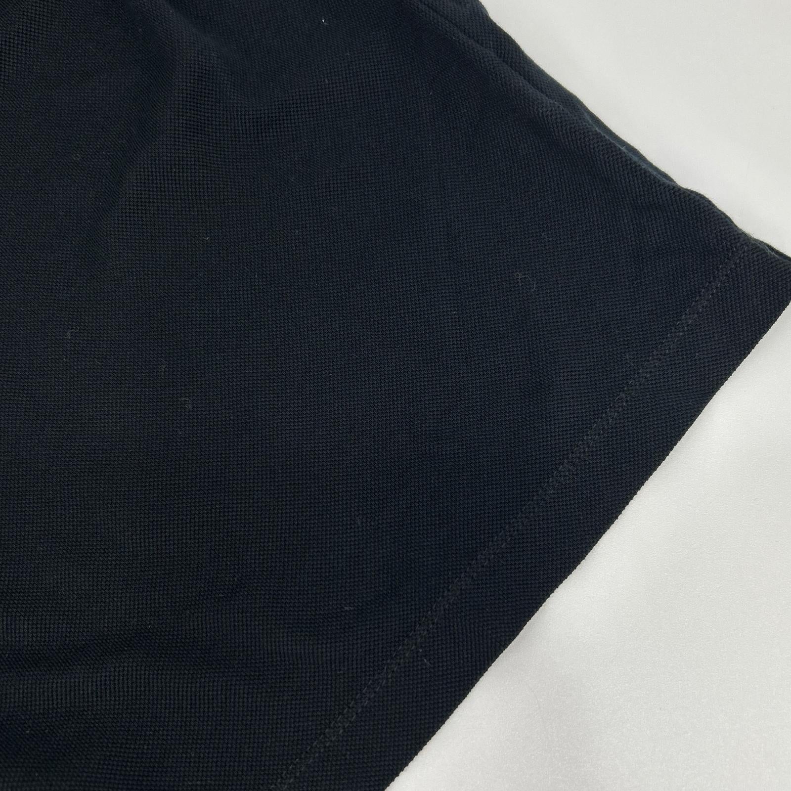 LOUIS VUITTON ルイヴィトン RM082M MNJR32JEA ブラック　コットン100 刺繍ロゴ ポロシャツ トップス
