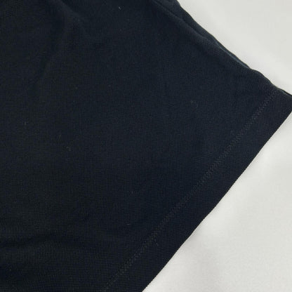 LOUIS VUITTON ルイヴィトン RM082M MNJR32JEA ブラック　コットン100 刺繍ロゴ ポロシャツ トップス