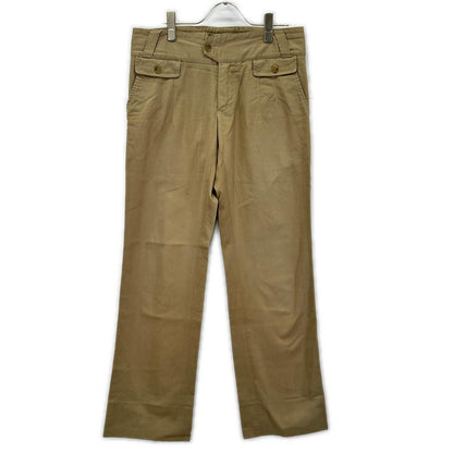 DOLCE&GABBANA ドルチェアンドガッバーナ G3JOTT FU6CM ベージュ コットン100 チノパンツ ボトムス