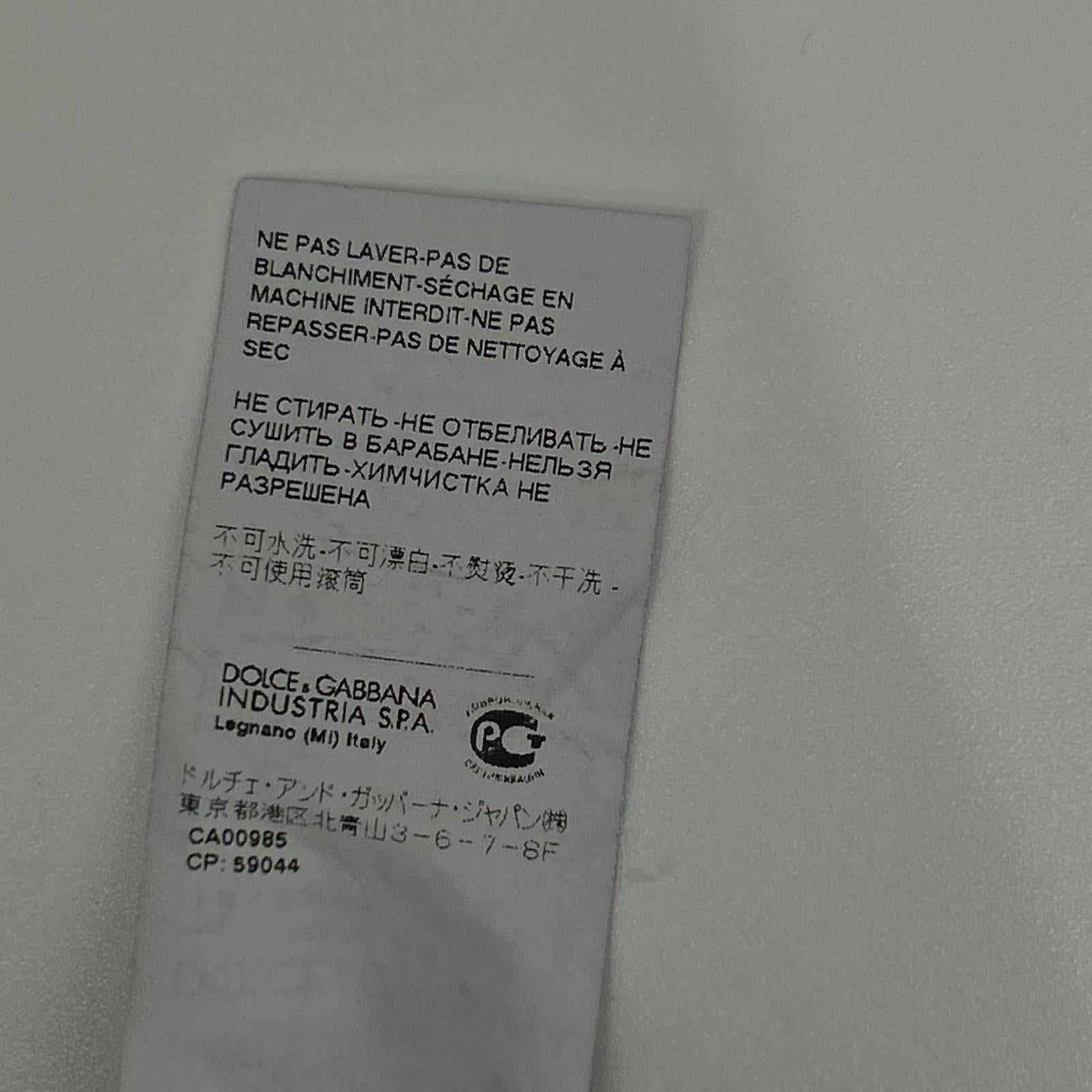 DOLCE&GABBANA ドルチェアンドガッバーナ G9I33L ネイビー ラムレザー ジップアップレザージャケット ジャケット