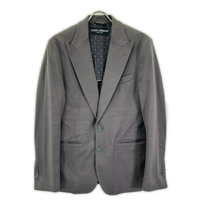 DOLCE&GABBANA Dolce & Gabbana G2EO5T gray cotton tailored jacket jacket