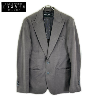 DOLCE&GABBANA Dolce & Gabbana G2EO5T gray cotton tailored jacket jacket