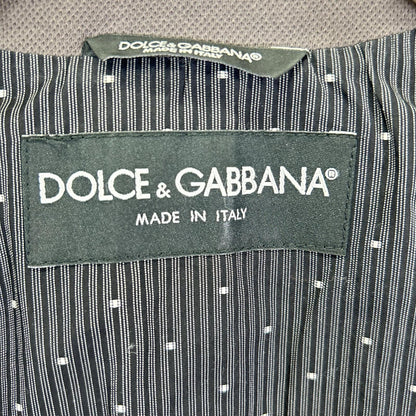 DOLCE&GABBANA Dolce & Gabbana G2EO5T gray cotton tailored jacket jacket