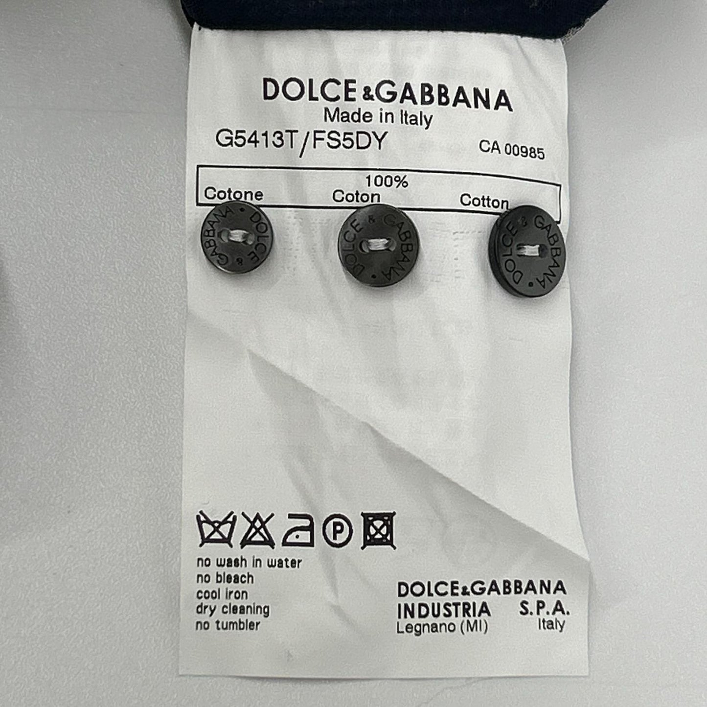 DOLCE&GABBANA ドルチェアンドガッバーナ 00s　G5413T ネイビー×ベージュ フラワー総柄 シースルーシャツ トップス