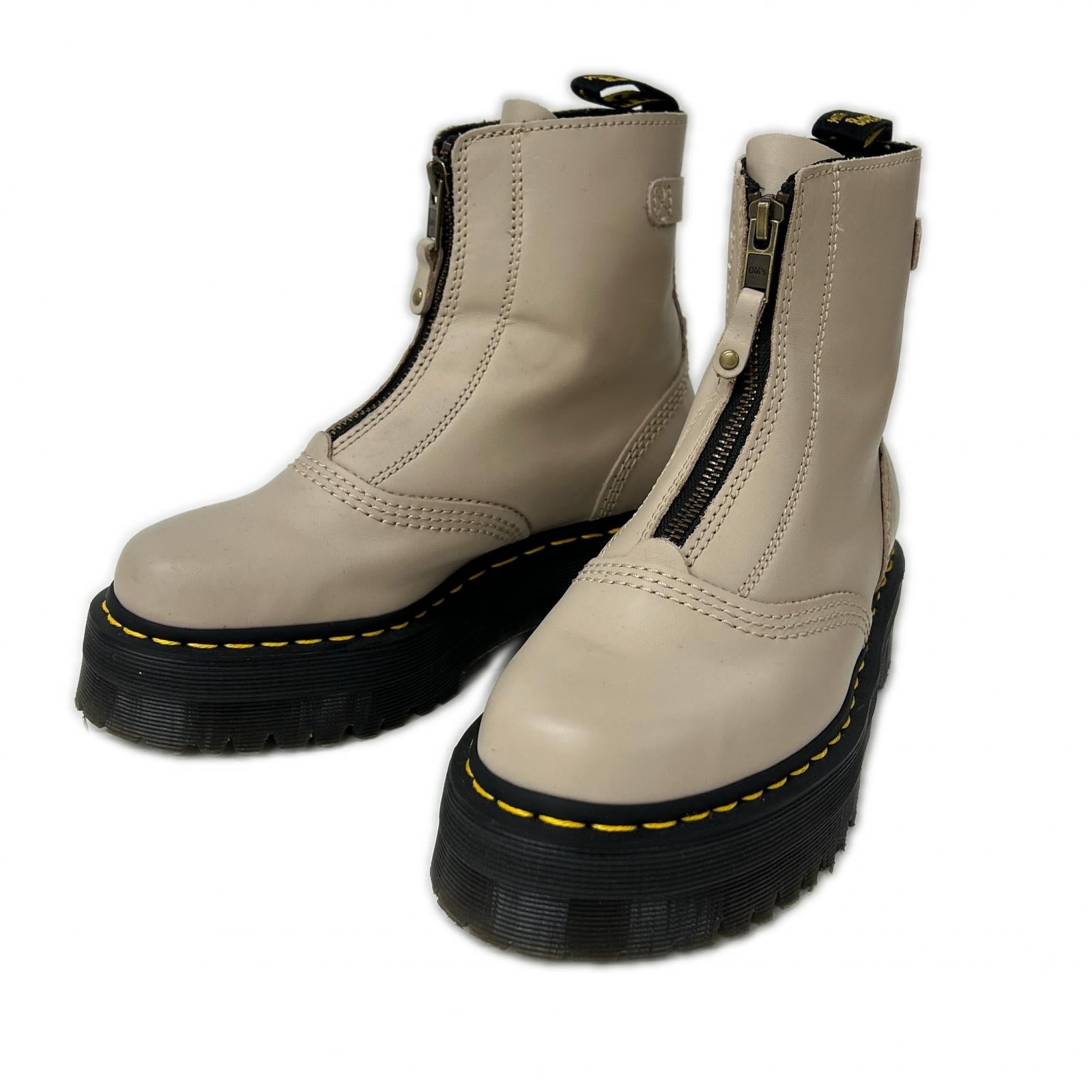 Dr.Martens ドクターマーチン 【美品】レザー ジェッタ ジップ ブーツ シューズ
