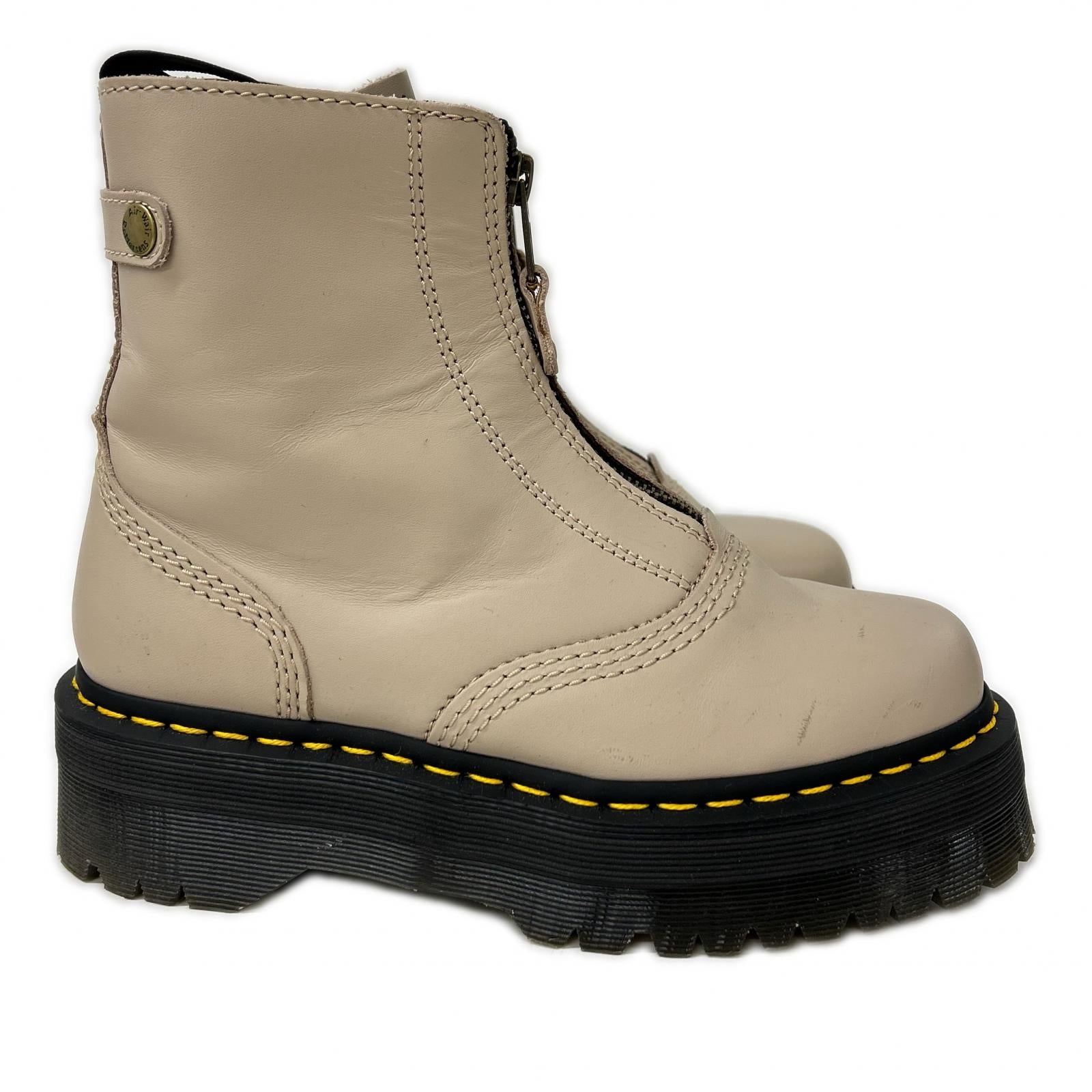 Dr.Martens ドクターマーチン 【美品】レザー ジェッタ ジップ ブーツ シューズ