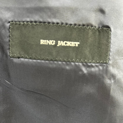 RING JACKET RT021S77X navy wool 3-button jacket/slacks suit Suit set-up