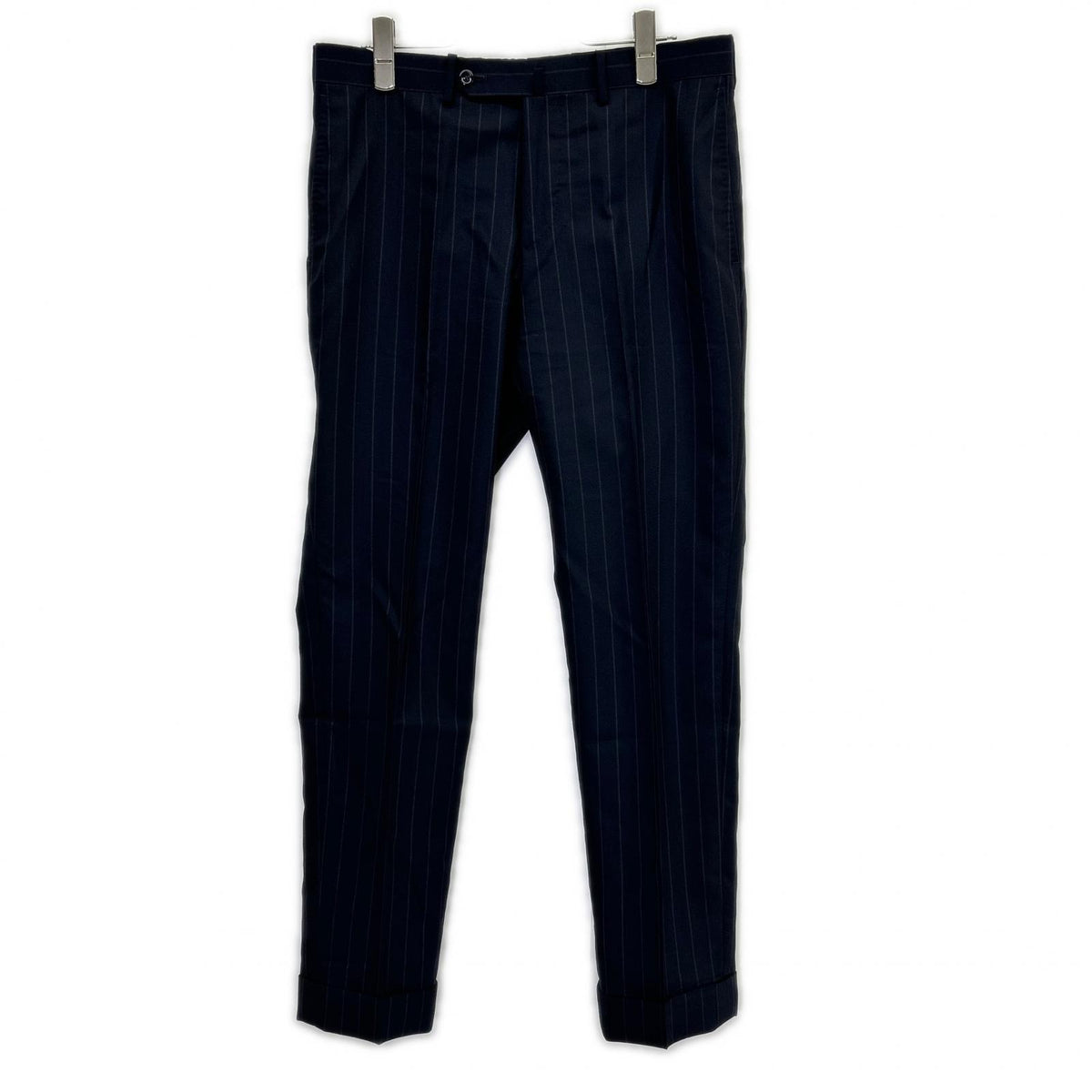 RING JACKET RT021S77X navy wool 3-button jacket/slacks suit Suit set-up