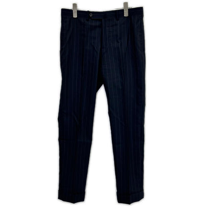 RING JACKET RT021S77X navy wool 3-button jacket/slacks suit Suit set-up