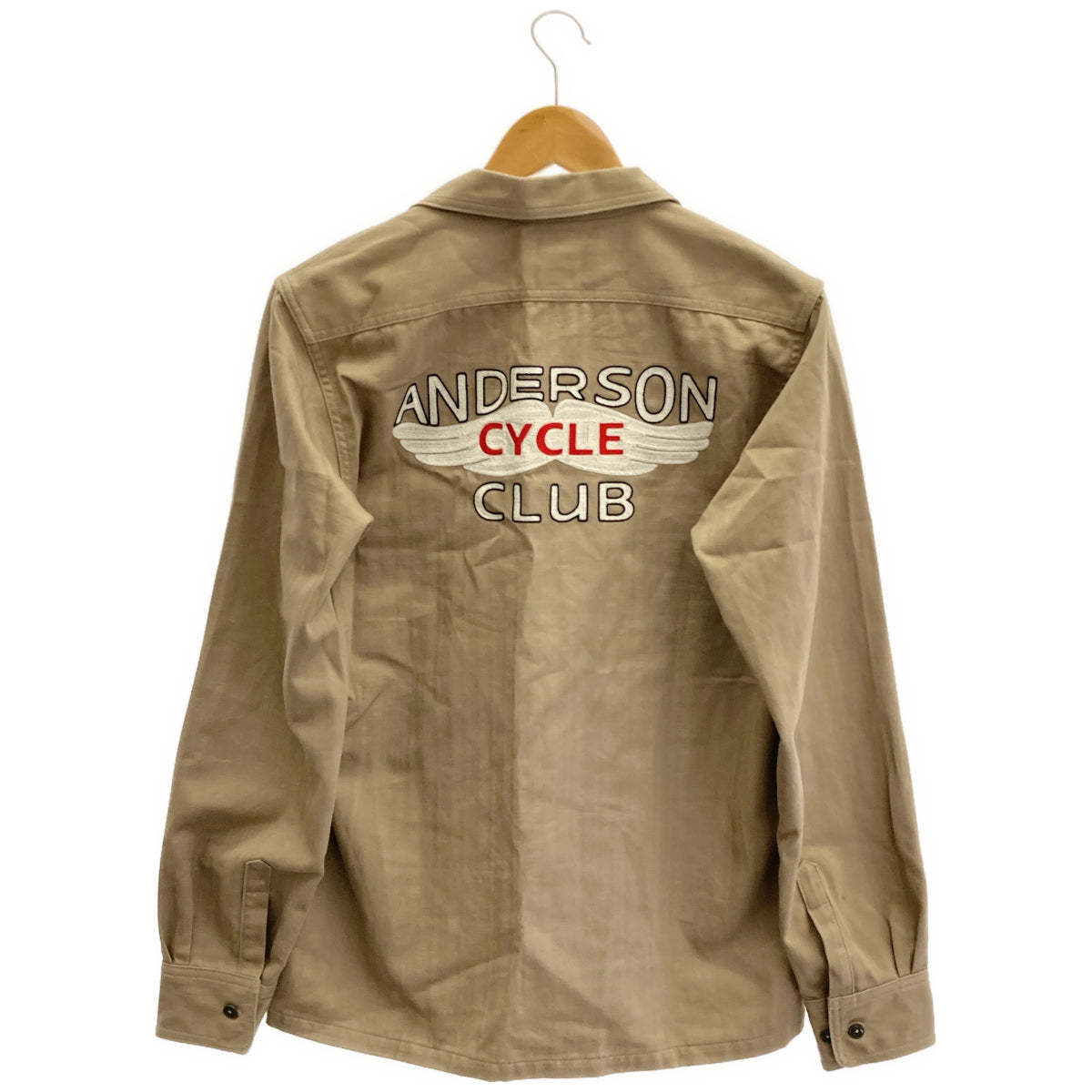 BUCO ブコ BS16101 ベージュ コットン ANDERSON C.C. CLUB SHIRT トップス