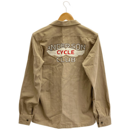 BUCO ブコ BS16101 ベージュ コットン ANDERSON C.C. CLUB SHIRT トップス