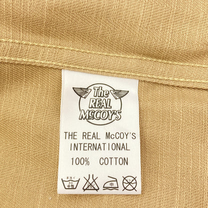 BUCO ブコ BS16101 ベージュ コットン ANDERSON C.C. CLUB SHIRT トップス