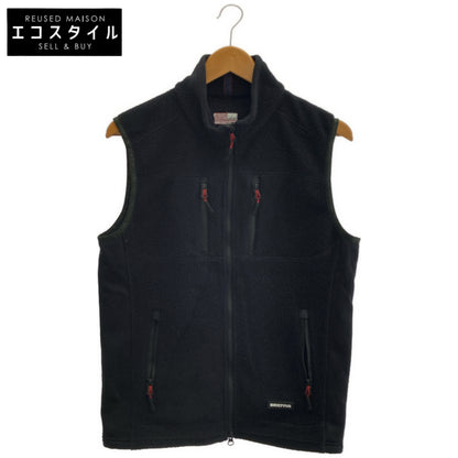 BRIEFING Briefing BRG213M46 Black Fleece Vest Top