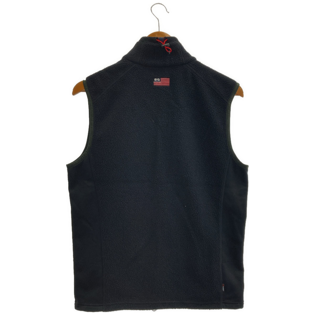 BRIEFING Briefing BRG213M46 Black Fleece Vest Top