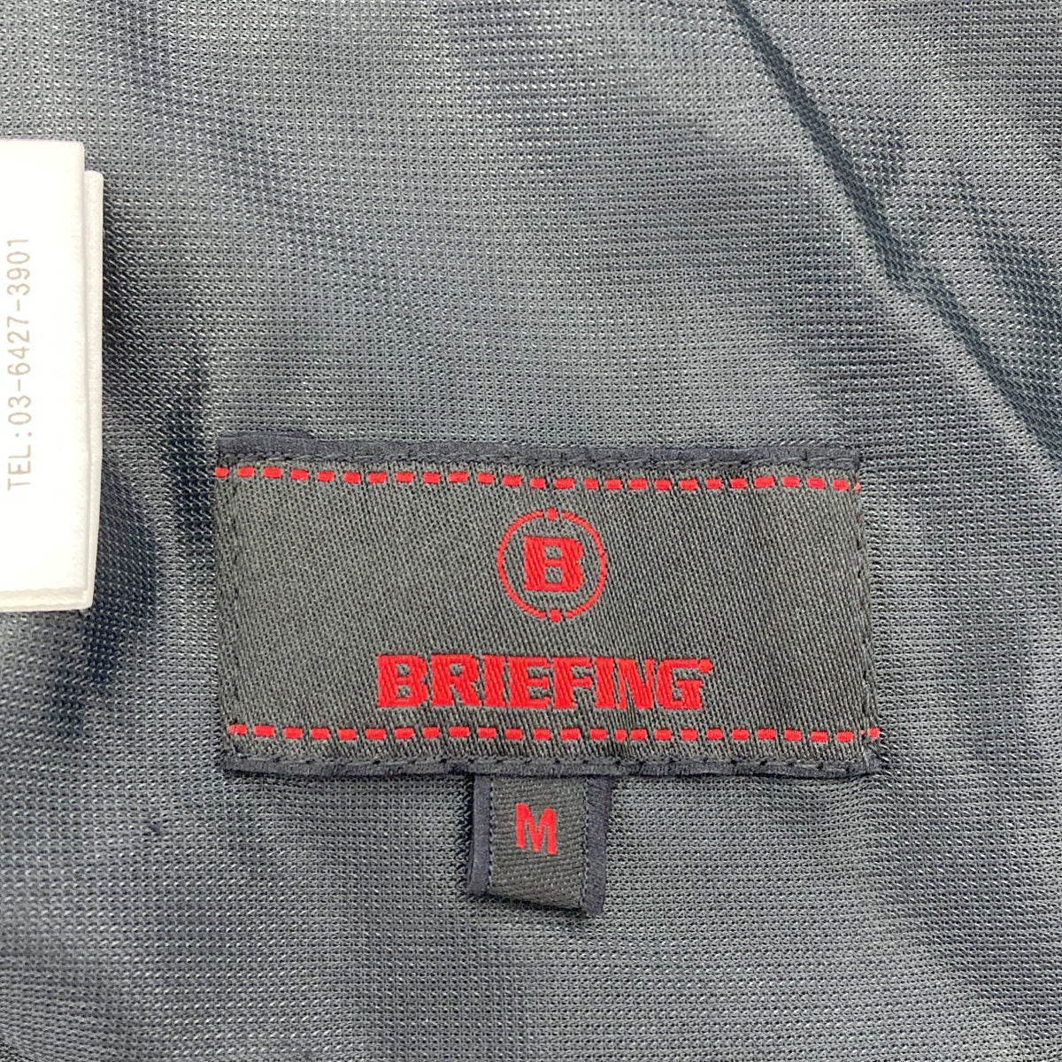 BRIEFING Briefing BRG213M46 Black Fleece Vest Top