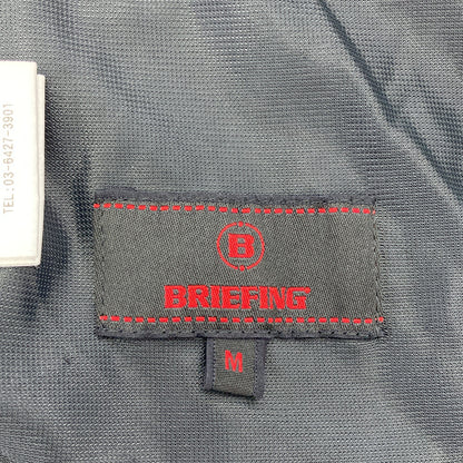 BRIEFING Briefing BRG213M46 Black Fleece Vest Top