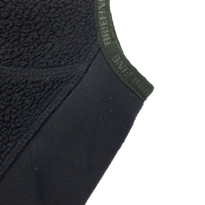 BRIEFING Briefing BRG213M46 Black Fleece Vest Top