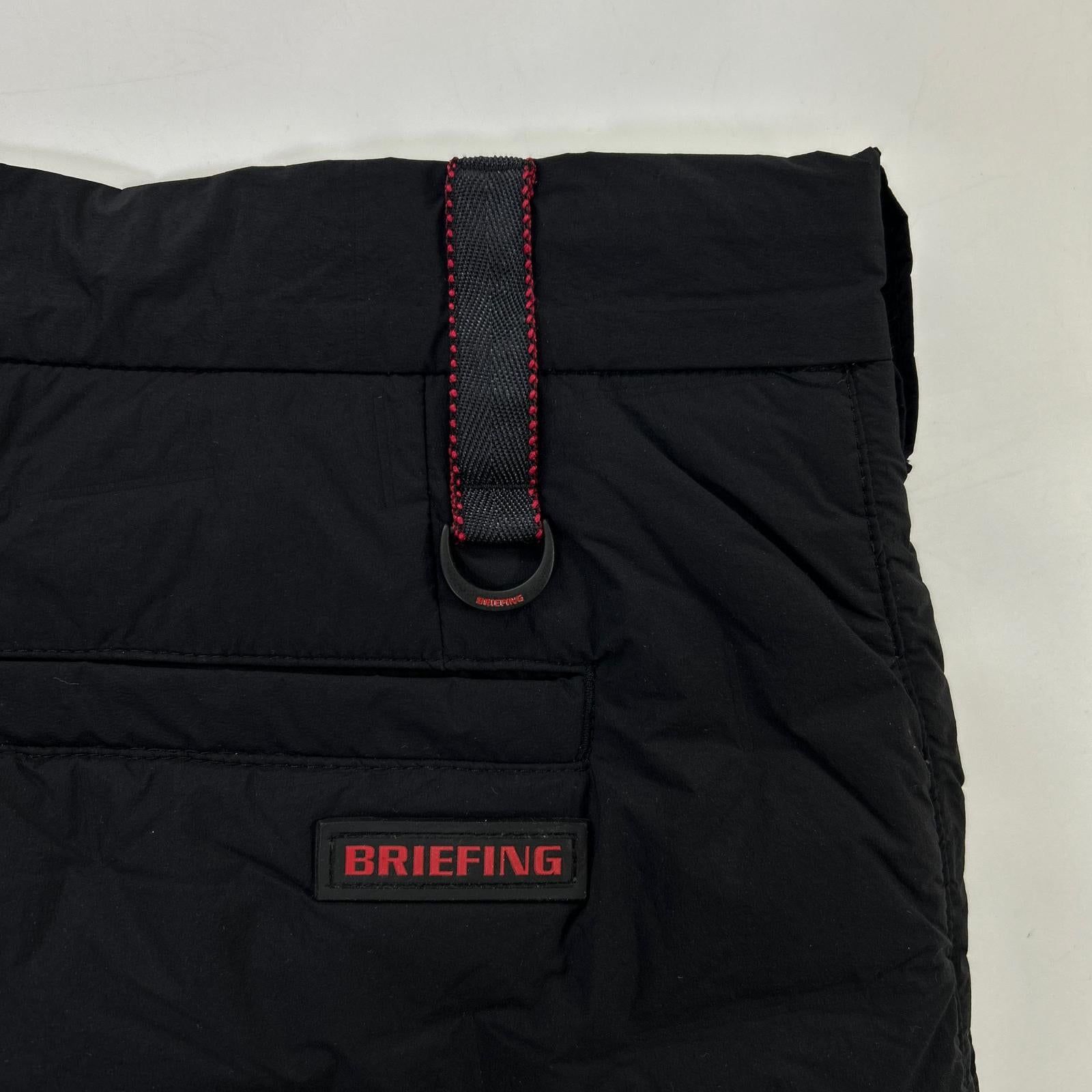 BRIEFING ブリーフィング BRG223M39 ブラック ハイブリット ダウン パンツ ボトムス