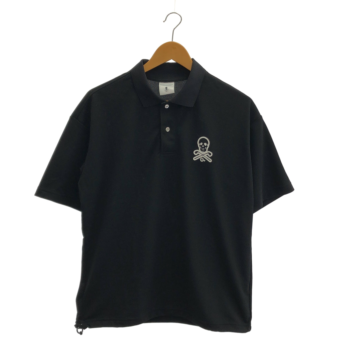 MARK&LONA マークアンドロナ MLM-2B-AP12 ブラック ポリエステル GOLF OR DIE ポロシャツ トップス