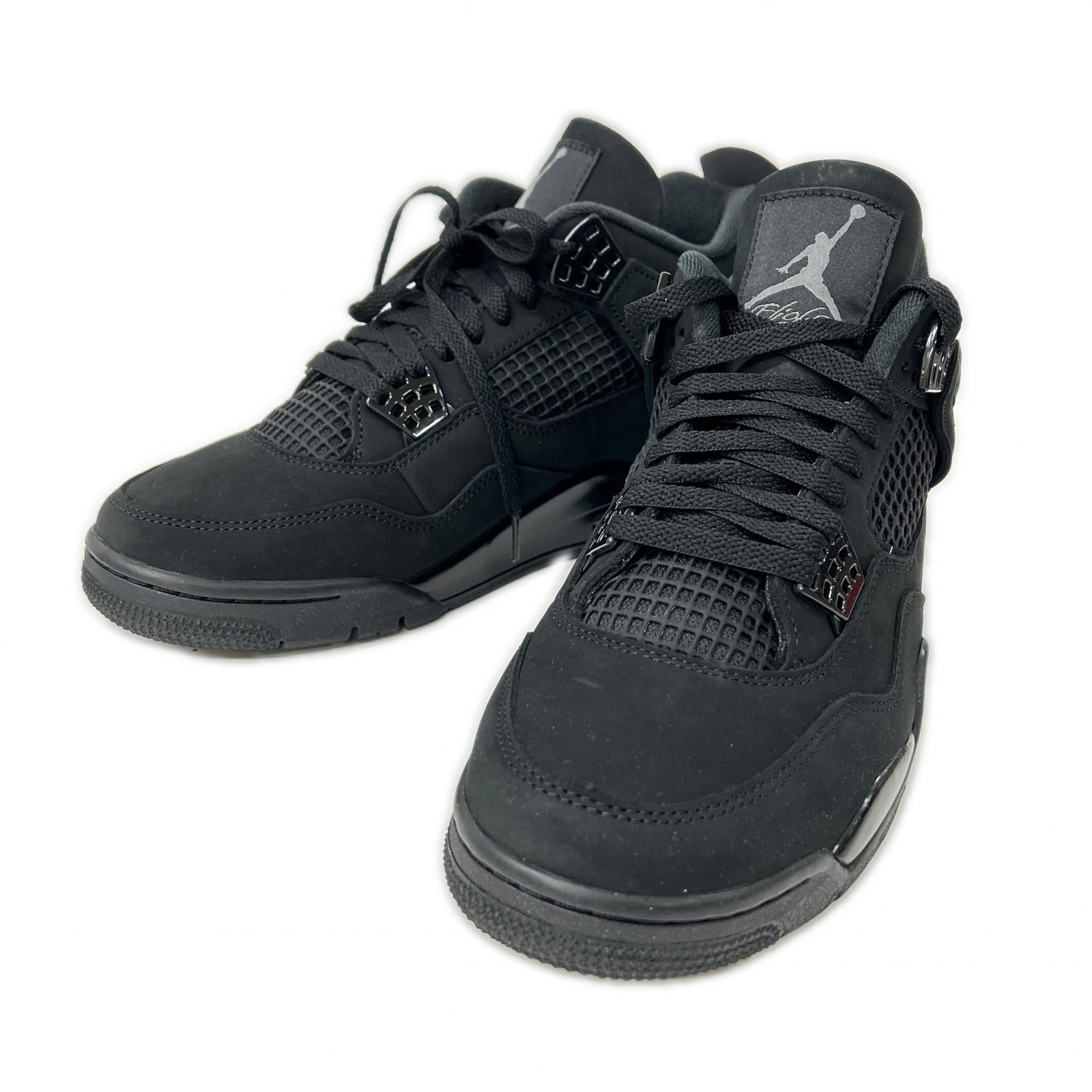 NIKE Nike 【Like new】 FV5029-010 Air Jordan 4 Retro OG Black Cat high-top sneakers