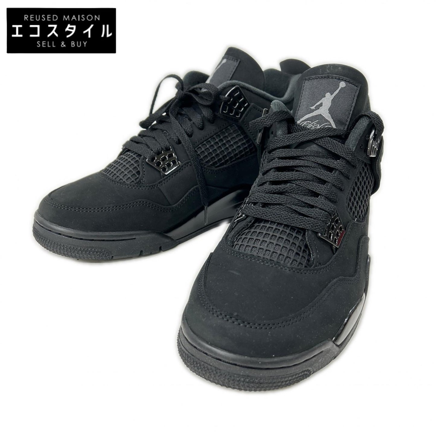 NIKE Nike 【Like new】 FV5029-010 Air Jordan 4 Retro OG Black Cat high-top sneakers