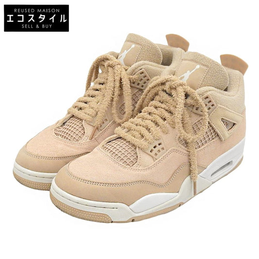 NIKE ナイキ 美品 Women's Air Jordan 4 Retro Cozy Girl スエード シューズ メンズ ベージュ 29cm HV0823-200 シューズ
