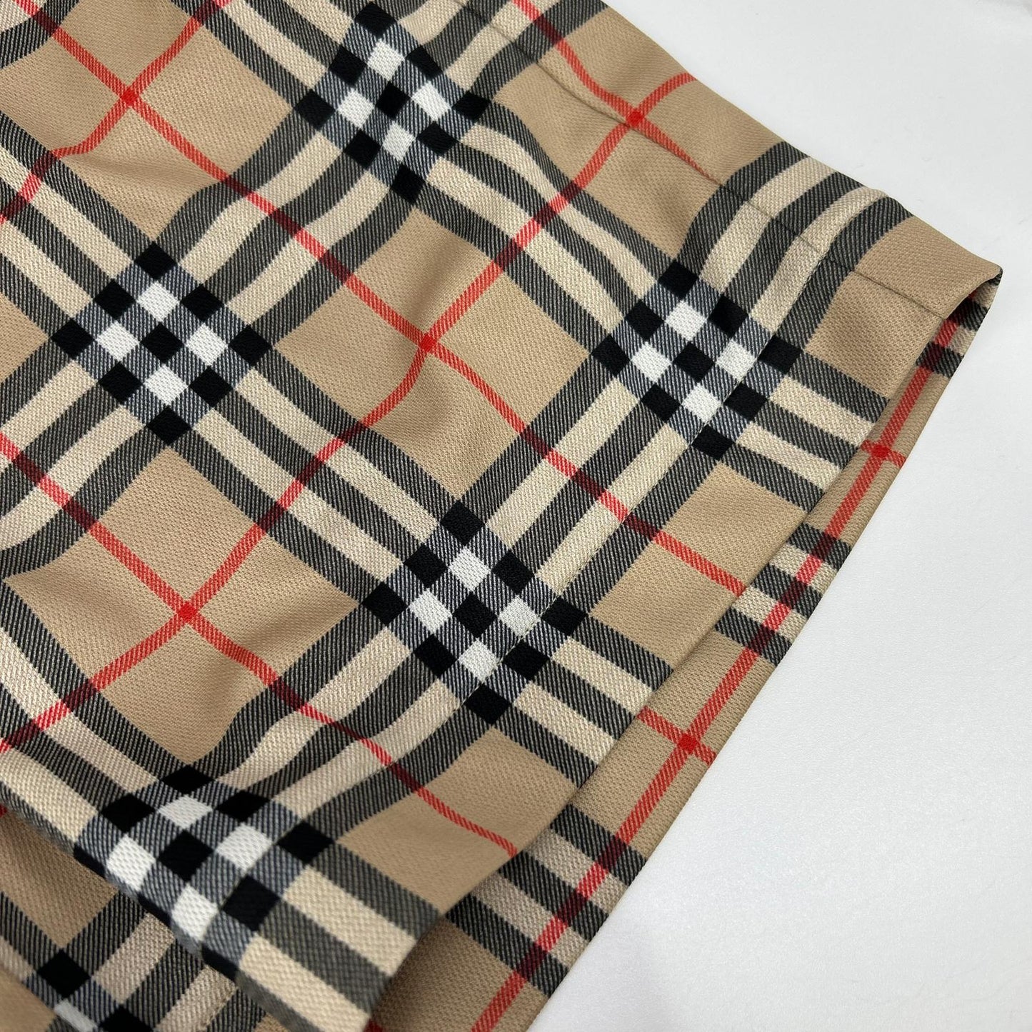 BURBERRY バーバリー 8026469 ベージュ ヴィンテージチェック ショートイージーパンツ ボトムス