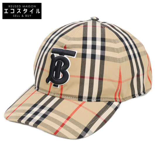 BURBERRY バーバリー 【美品/国内正規】80385504 TBロゴ ヴィンテージチェック ベースボールキャップ 帽子